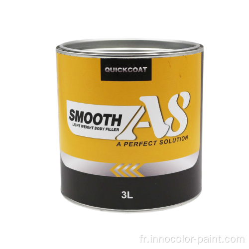 Quickcoat A8 Bodage de carrosserie léger Putty Car Collision Repair Paint